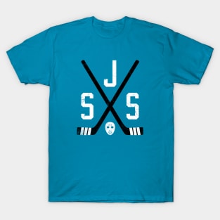 SJS Retro Sticks - Teal T-Shirt